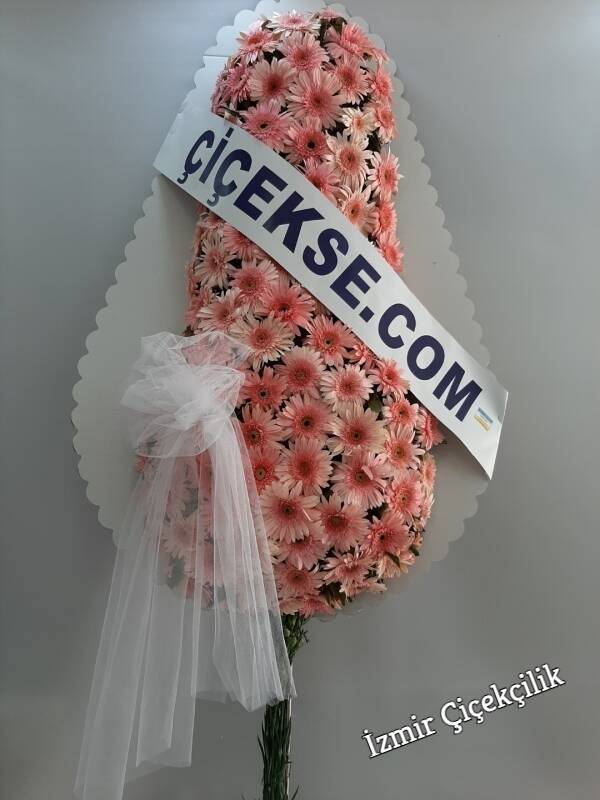 Pembe Açılış Düğün Çelenk - 1